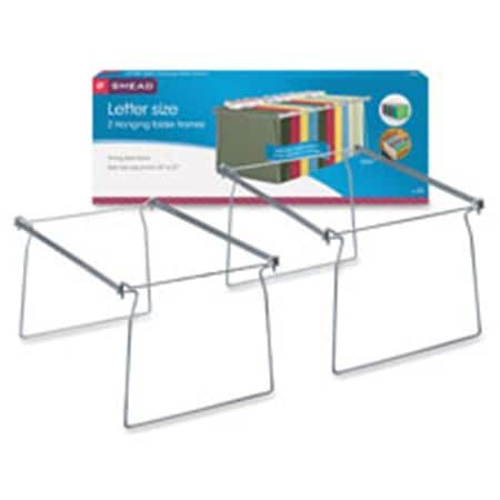 Made-To-Stick Hanging Folder Frame; Letter; 2-PK; Steel; Gray MA943689
